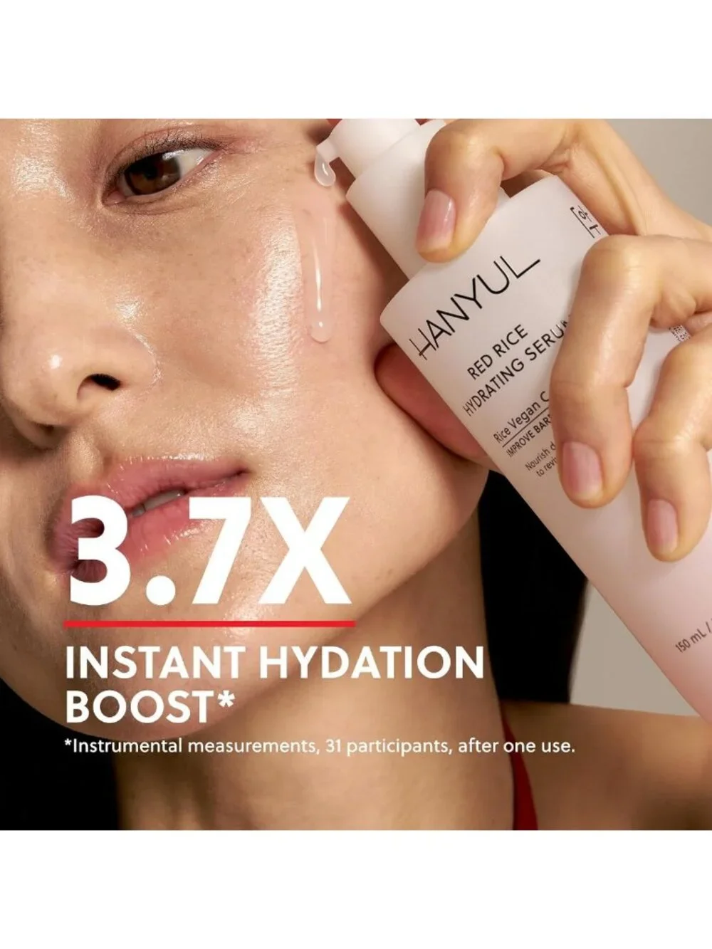Hydrating Face Serum with Vegan Ceramide & Squalane | Plumping, Radiant Glow